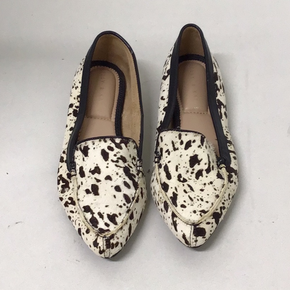 Kelly & Katie Cow hide shoes